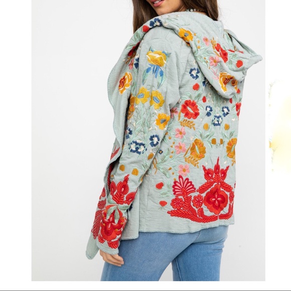 Johnny Was Wysen Hooded Duster NWT - Picture 4 of 10